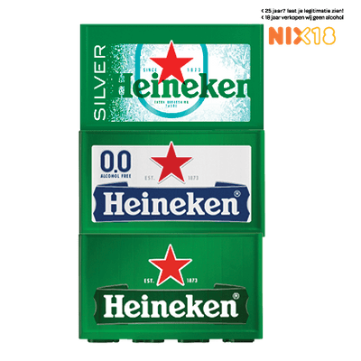 Heineken Original, 0.0 of Silver